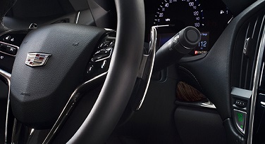 2018 Cadillac ATS Coupe magnesium paddle shifters