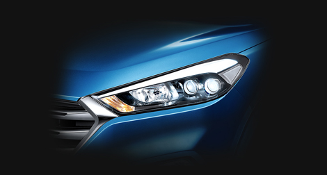 2018 Hyundai Tucson PROJECTION HEADLAMPS WITH LED POSITIONING LAMPS
