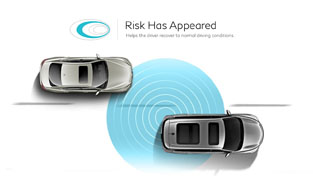 2018 Infiniti Q70 BLIND SPOT INTERVENTION