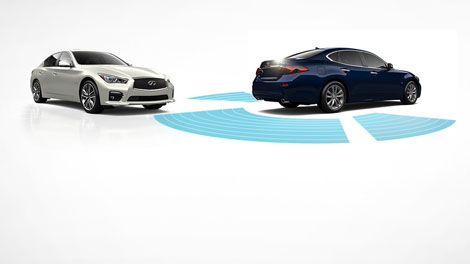 2018 Infiniti Q70 BACKUP COLLISION INTERVENTION (BCI)