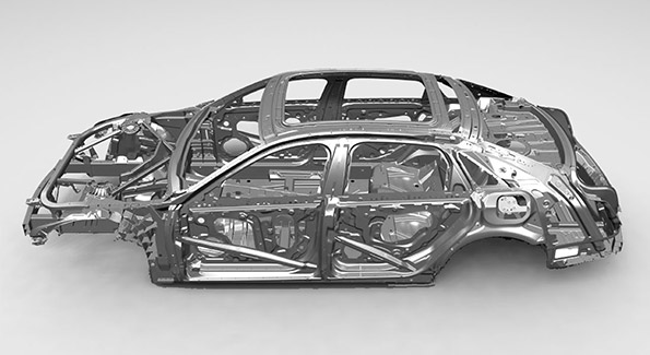 2018 Cadillac CT6 SEDAN FUSION FRAME AND JOINING TECHNOLOGY