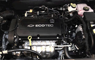 2018 Chevrolet Cruze Fuel-Efficient Engine