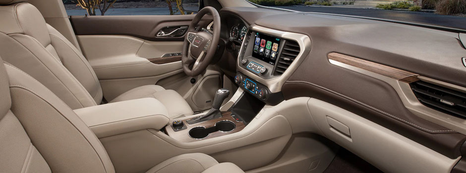 New 2018 GMC Acadia INTERIOR OVERVIEW