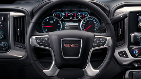 2018 GMC Sierra 2500 HD AVAILABLE HEATED, LEATHER-WRAPPED STEERING WHEEL