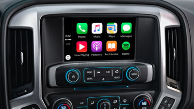 2018 GMC Sierra 2500 HD AVAILABLE GMC INFOTAINMENT SYSTEM, FULL-COLOR 8 INCHES DIAGONAL TOUCH SCREEN WITH NAVIGATION