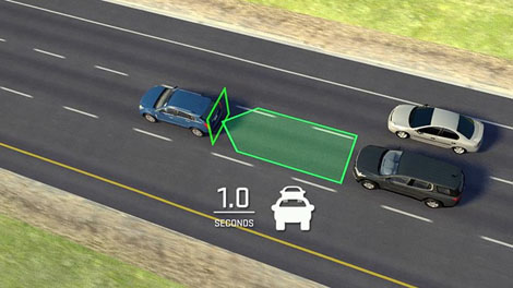 2018 GMC Sierra 3500 HD FOLLOWING DISTANCE INDICATOR