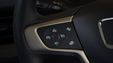 2018 GMC Terrain HEATED LEATHER-WRAPPED STEERING WHEEL