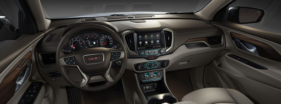 New 2018 GMC Terrain INTERIOR OVERVIEW