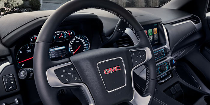 New 2018 GMC Yukon AVAILABLE LEATHER-WRAPPED, HEATED STEERING WHEEL