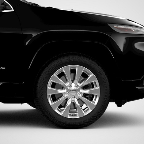 2018 Jeep Cherokee Trapezoidal Wheel Arches 