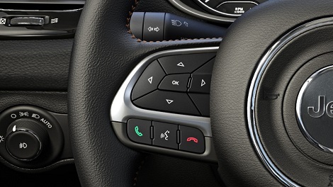 2018 Jeep Compass Steering Wheel-Mounted Controls
