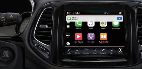 2018 Jeep Compass APPLE CARPLAY SIMPLIFYING