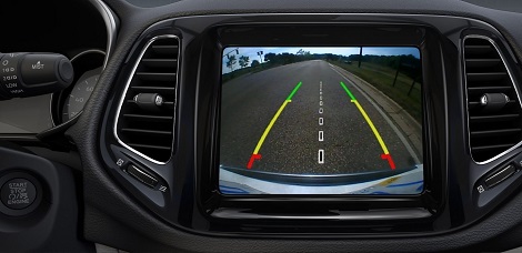 2018 Jeep Compass PARKVIEW REAR BACK UP CAMERA GUIDING