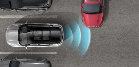 2018 Jeep Compass REAR CROSS PATH DETECTION ALERTING