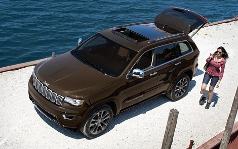 2018 Jeep Grand Cherokee Panoramic Sunroof