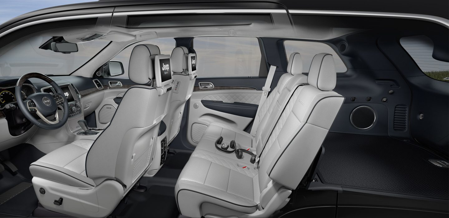 2018 Jeep Grand Cherokee BLU-RAY DVD PLAYER WITH SEATBACK-MOUNTED VIDEO SYSTEM