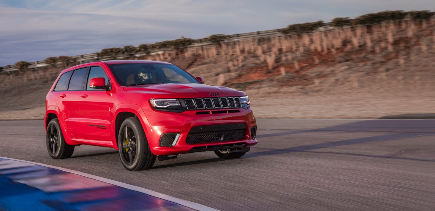 2018 Jeep Grand Cherokee YOUR LAUNCH AWAITS WITH TRACKHAWK