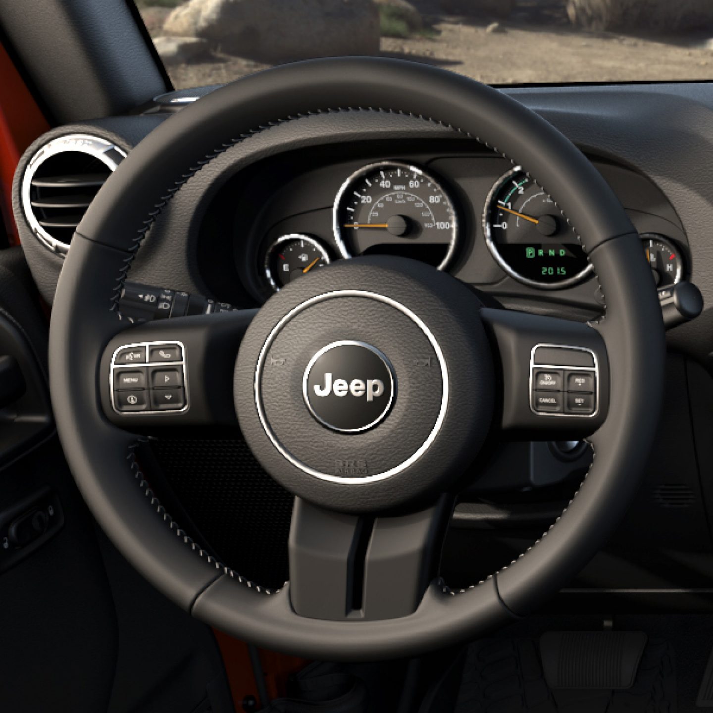 2018 Jeep Wrangler JK STEERING WHEEL-MOUNTED AUDIO CONTROLS