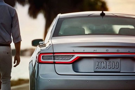 2018 Lincoln Continental LED TAILLAMPS