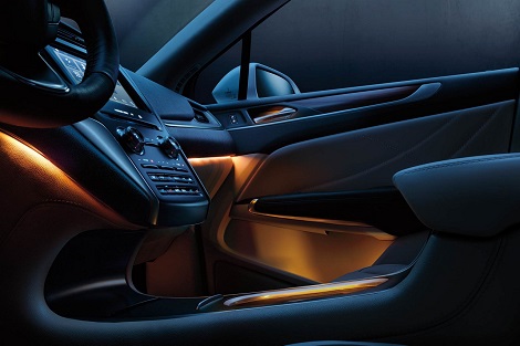 2018 Lincoln MKC AMBIENT LIGHTING
