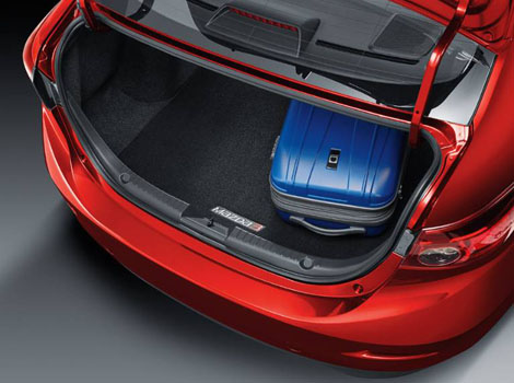 2018 Mazda3 4-door CARPET CARGO MAT