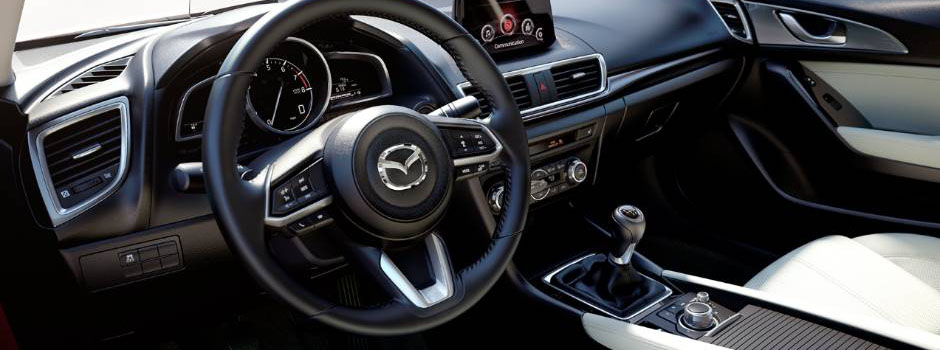 New 2018 Mazda3 4-door INTERIOR OVERVIEW