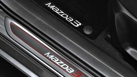 2018 Mazda3 5-Door DOORSILL TRIM PLATES