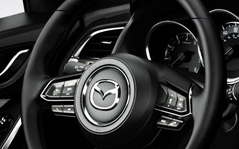 2018 Mazda 6 ELEGANT STEERING WHEEL DESIGN