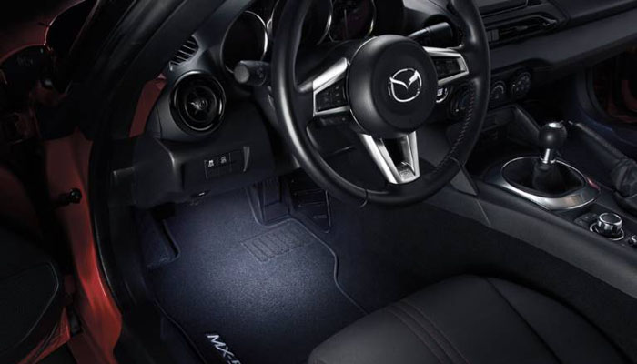 New 2018 Mazda MX-5 Miata RF INTERIOR LIGHTING