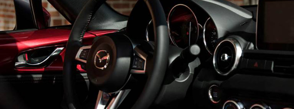 New 2018 Mazda MX-5 Miata RF INTERIOR OVERVIEW