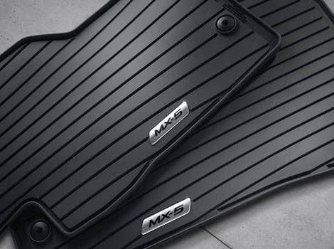 2018 Mazda MX-5 Miata ALL-WEATHER FLOOR MATS