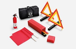 2018 RAM Chassis Cab Available D.O.T. Certified Roadside Safety Kit 