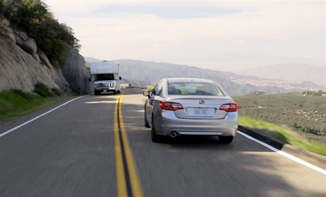 2018 Subaru Outback EyeSight Lane Keep Assist and Sway Warning