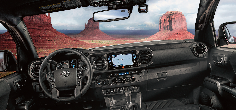 New 2018 Toyota Tacoma A tough and refined interior